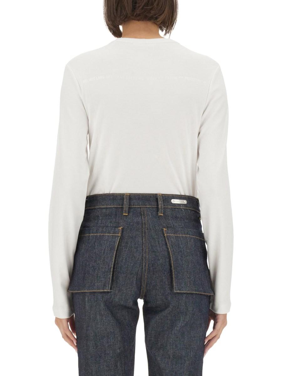 HELMUT LANG T-SHIRT CON LOGO Comprare a buon mercato