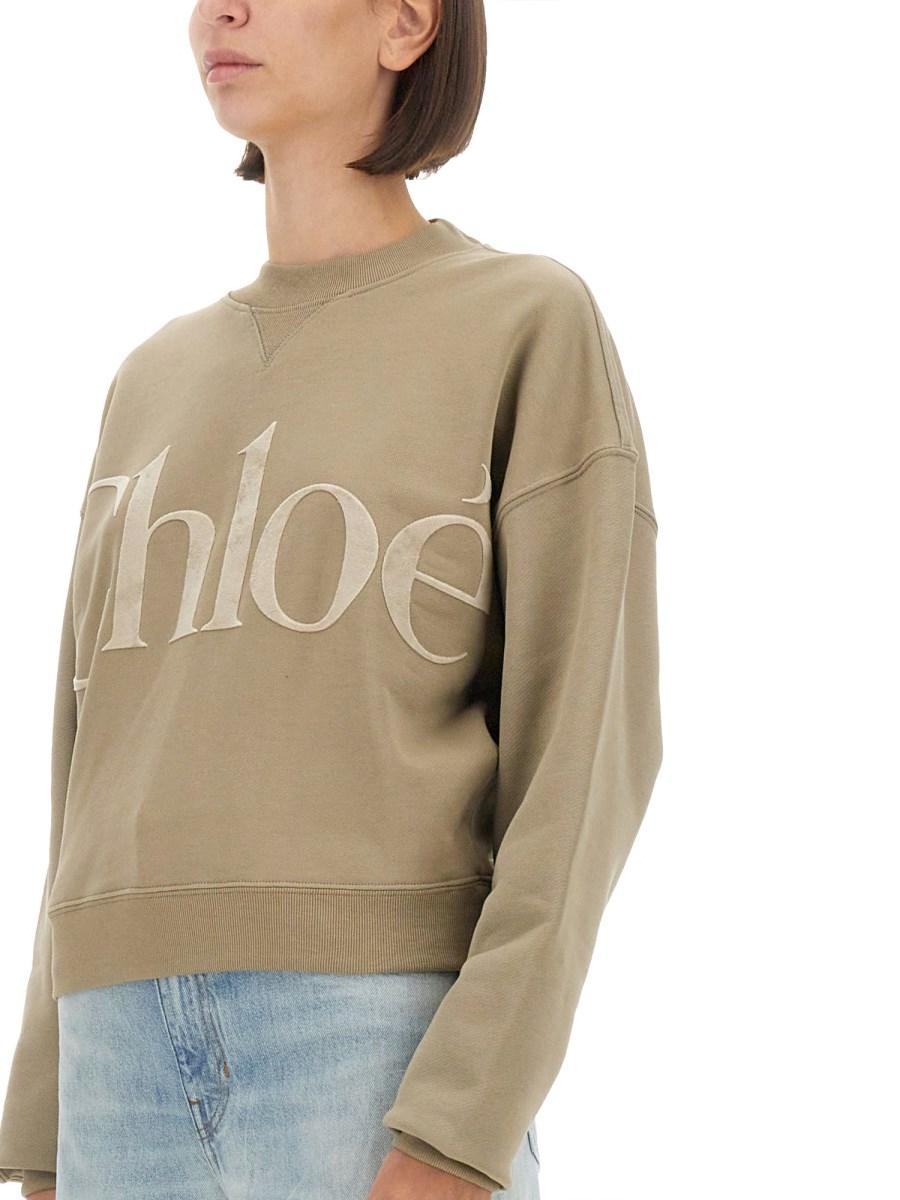 CHLOE&#39; FELPA CON LOGO Flash Sale