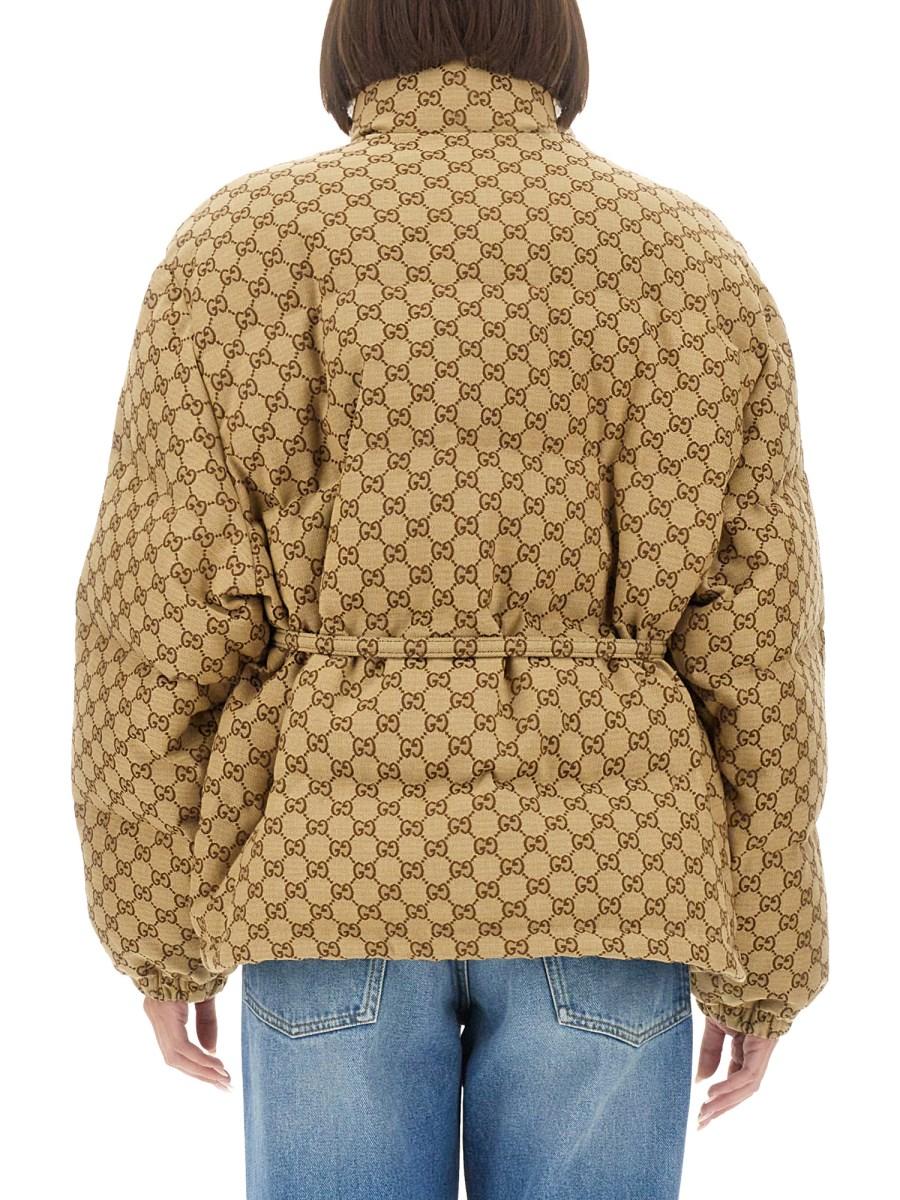 GUCCI BOMBER IN TESSUTO GG Fornitura limitata