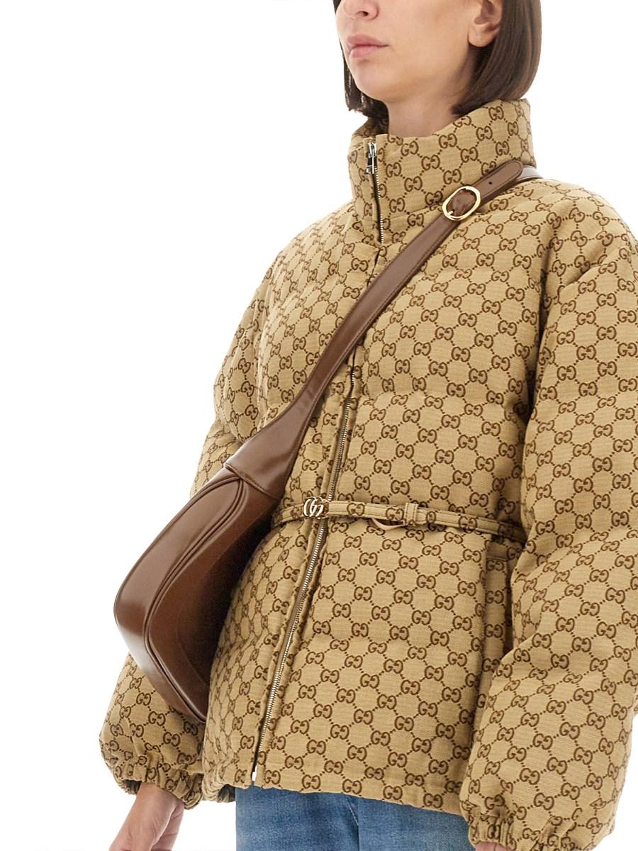 GUCCI BOMBER IN TESSUTO GG Fornitura limitata