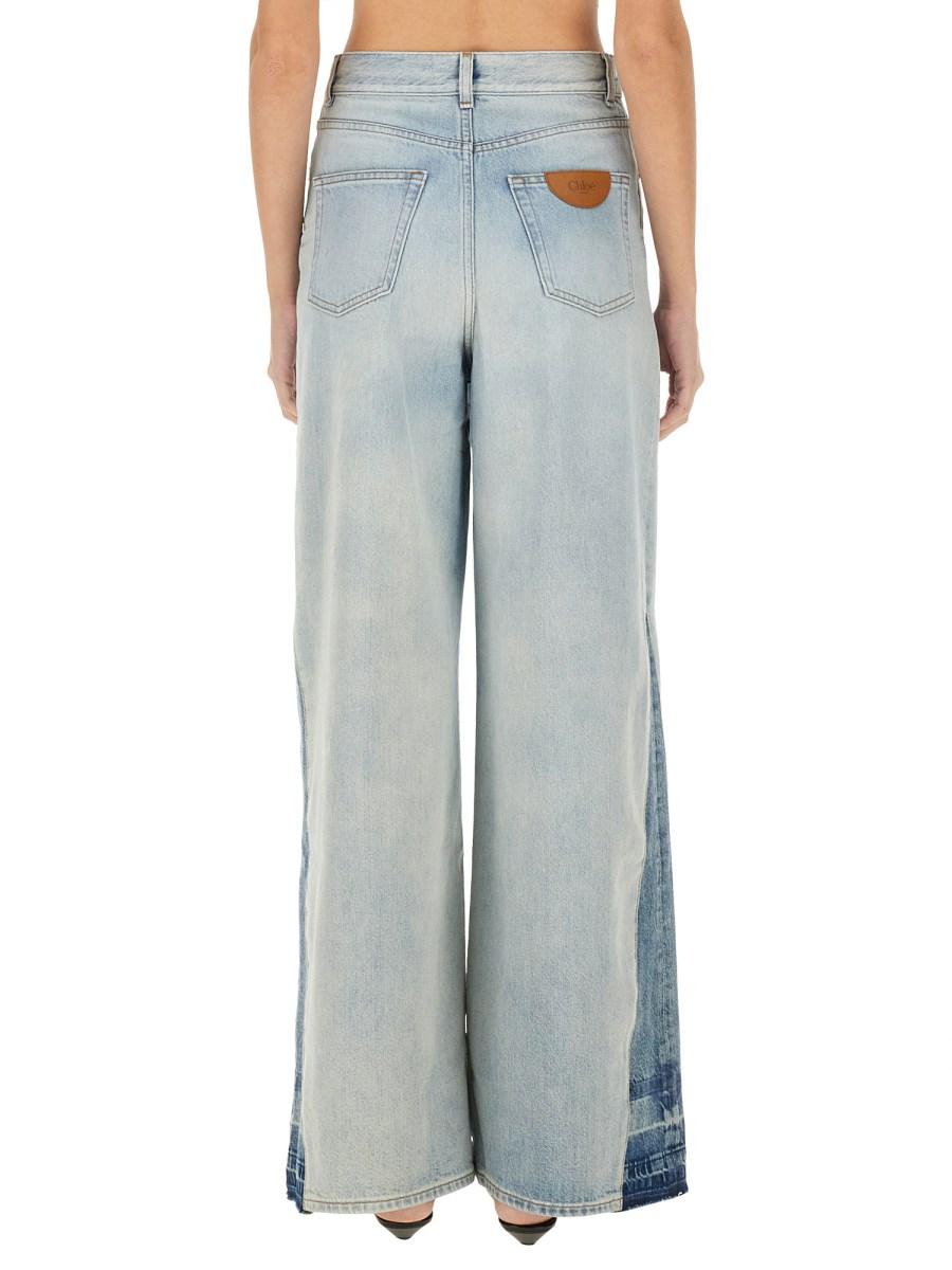 CHLOE&#39; JEANS WIDE LEG Offerta Giorno del Papà