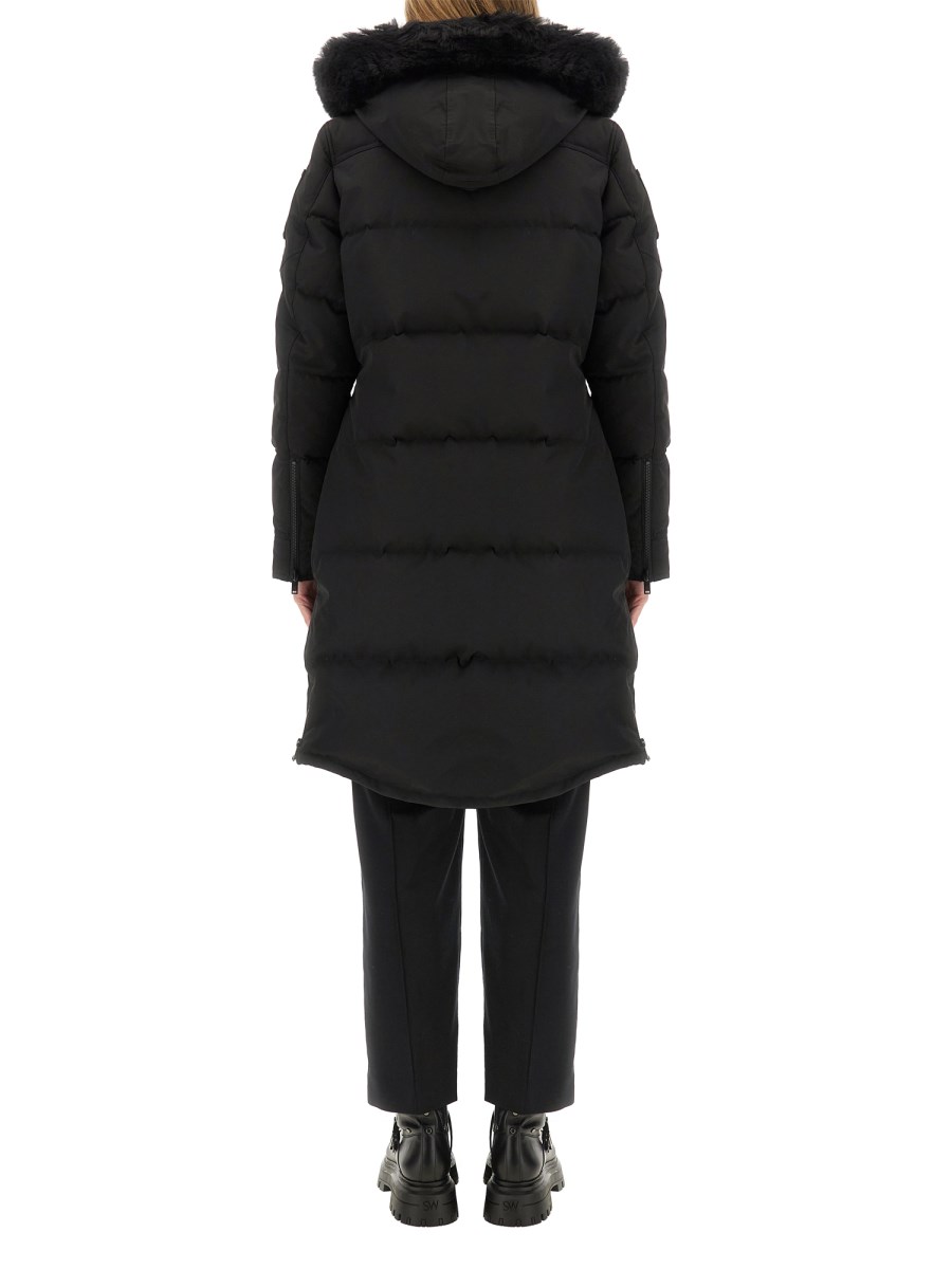 MOOSE KNUCKLES PARKA CON CAPPUCCIO IN SHEARLING Lightning offer