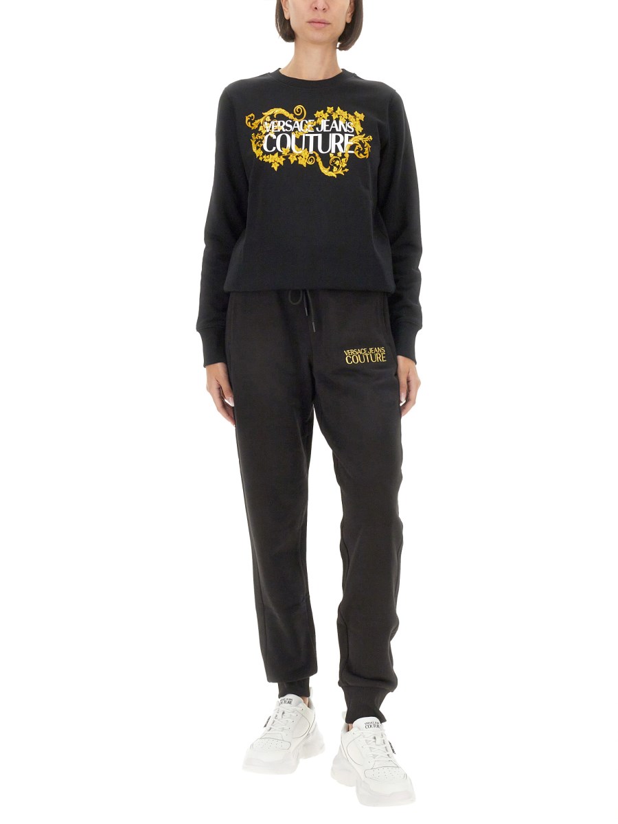 VERSACE JEANS COUTURE FELPA CON LOGO Prezzo basso