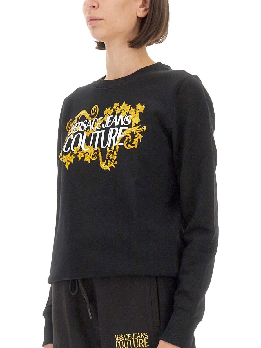 VERSACE JEANS COUTURE FELPA CON LOGO Prezzo basso