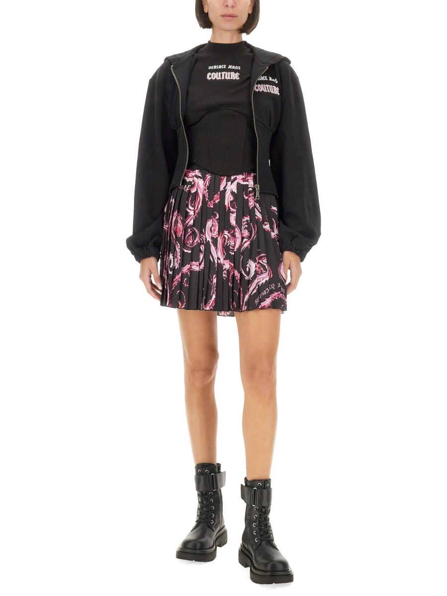 VERSACE JEANS COUTURE FELPA IN COTONE CON LOGO Rilascio limitato