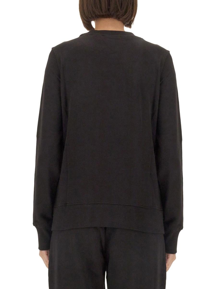 VERSACE JEANS COUTURE FELPA IN COTONE CON LOGO Latest stili