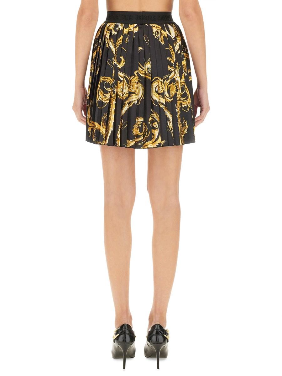 VERSACE JEANS COUTURE GONNA MINI PLISSETTATA Only for today