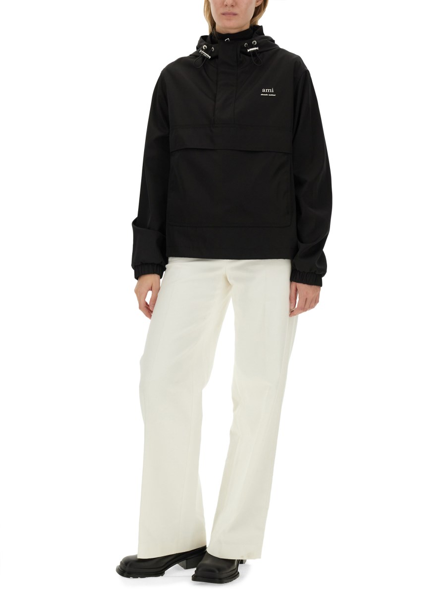 AMI PARIS GIACCA CON LOGO Super sconto