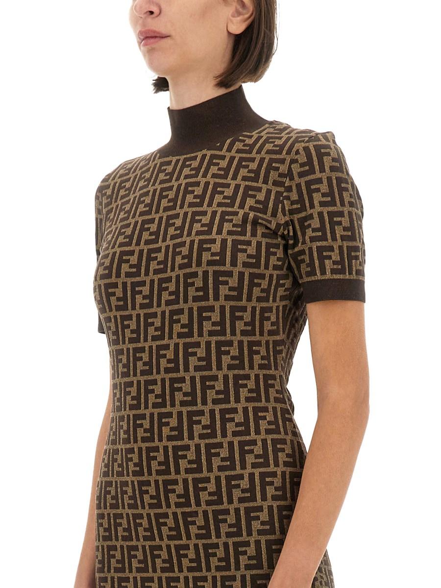 FENDI ABITO IN COTONE FF Qualità