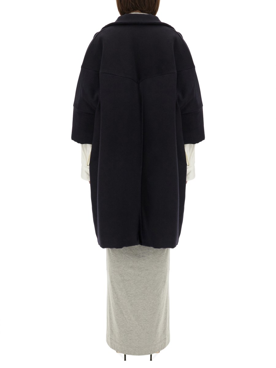 DRIES VAN NOTEN CAPPOTTO COCOON IN LANA Qualità Garantita