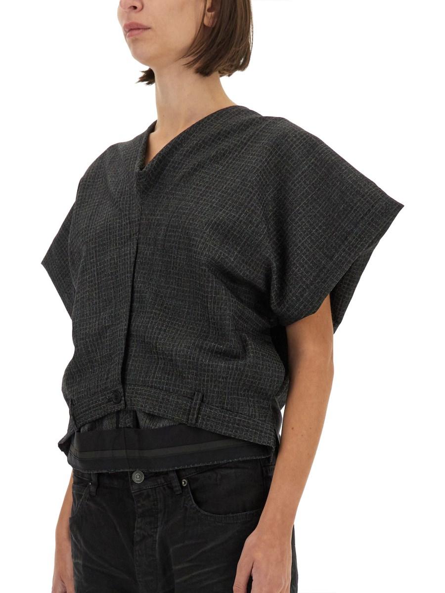 BALENCIAGA PANTA TOP SARTORIALE IN LANA Affare Del Giorno