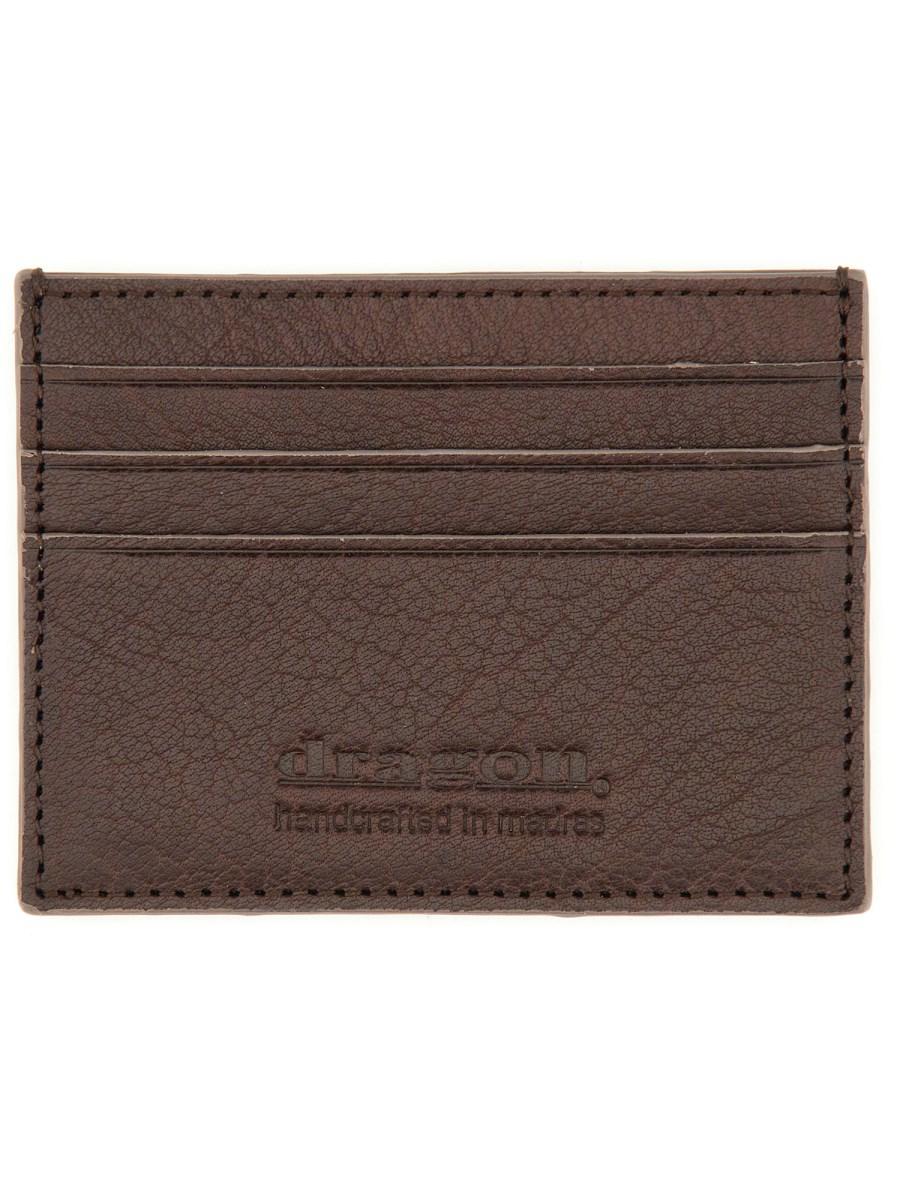 DRAGON DIFFUSION PORTACARTE "CHECK" IN PELLE Offerte