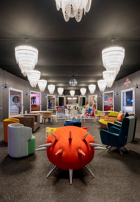 Slamp Lampada Design Ceremony suspension Presa