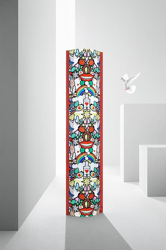 Slamp Lampada Design The Lightning Archives floor Economico