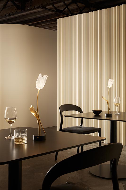 Slamp Lampada Design Tulip Battery Acquista Ora