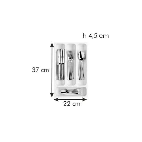 Tescoma PORTA POSATE DA CASSETTO 370x222 mm Presa