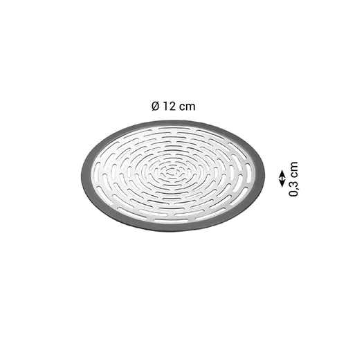 Tescoma FILTRO LAVELLO ACCIAIO INOX Qualità