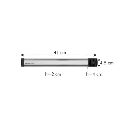 Tescoma BARRA MAGNETICA PORTA COLTELLI CON AFFILATORE Shopping Online