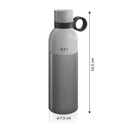 Tescoma BOTTIGLIA TERMICA IN ACCIAIO INOX 0.5 L BICOLORE Vendita