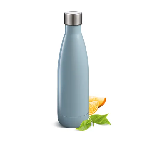 Tescoma BOTTIGLIA IN ACCIAIO INOX 0.6 L AZZURRO Spedizione Gratuita