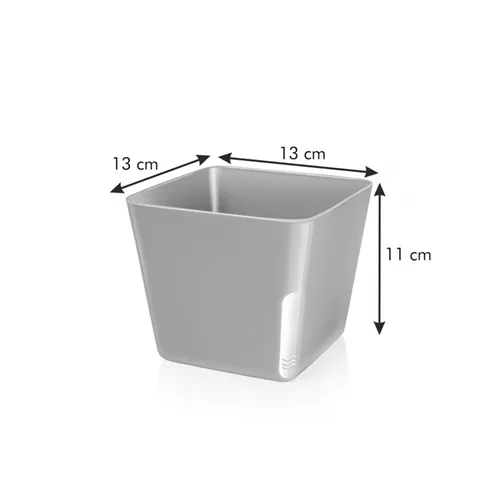 Tescoma VASO PER PIANTE QUADRATO BIANCO Convenienza