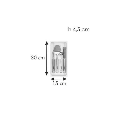 Tescoma PORTA UTENSILI DA CASSETTO 296x148 mm Negozio