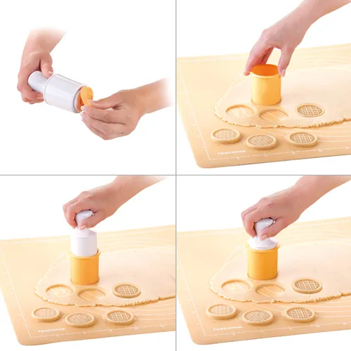 Tescoma TIMBRO PER BISCOTTI GEOMETRICI Promozione temporanea