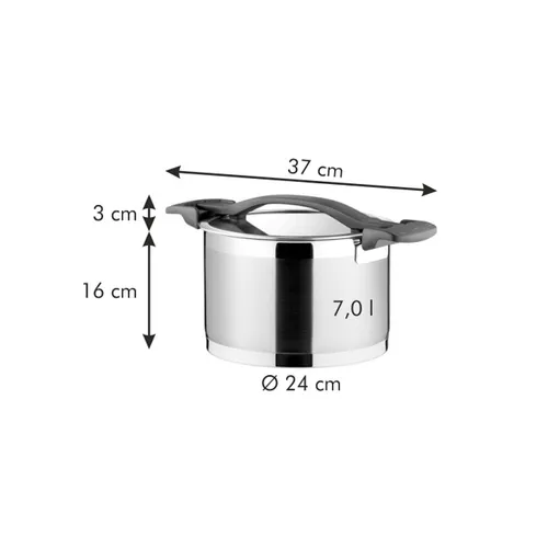 Tescoma PENTOLA CON COPERCHIO 24 CM Offerte speciali