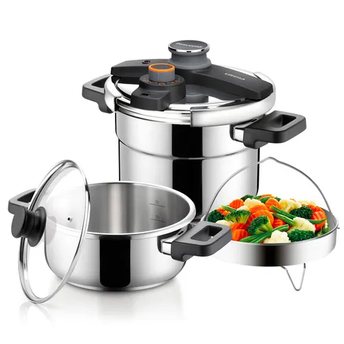 Tescoma SET PENTOLE A PRESSIONE 4+6 L Promozione