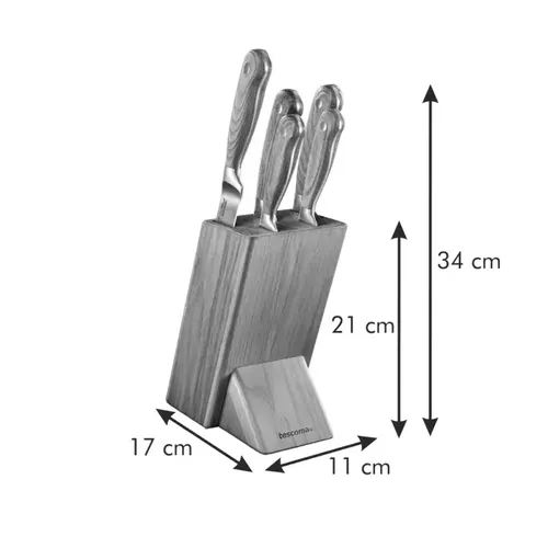 Tescoma CEPPO CON 5 COLTELLI Offerta speciale