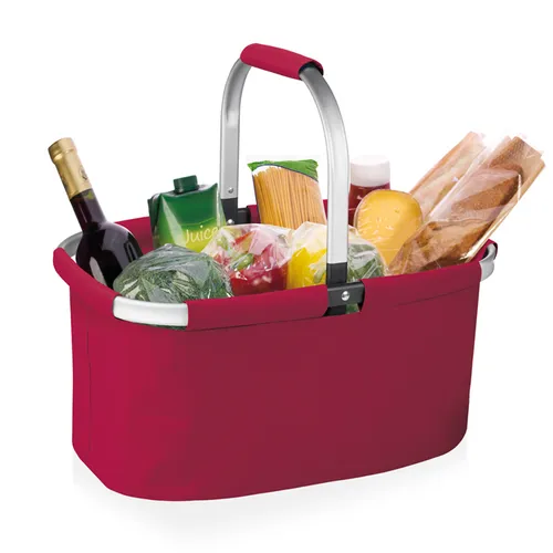 Tescoma CESTINO SHOPPING PIEGHEVOLE ROSSO Vendite stagionali