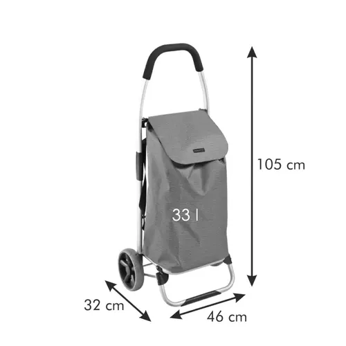 Tescoma CARRELLO PORTASPESA blu Cyber Monday
