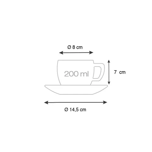 Tescoma TAZZA CAPPUCCINO CON PIATTINO Shopping Online