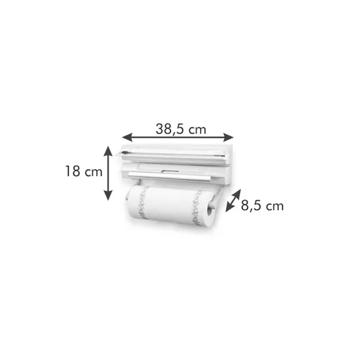 Tescoma PORTAROTOLI DA PARETE 3 IN 1 Sottocosto