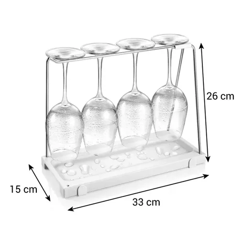 Tescoma PORTA CALICI CON SGOCCIOLATOIO 330 x 148 mm Comprane uno, ottenene uno gratis