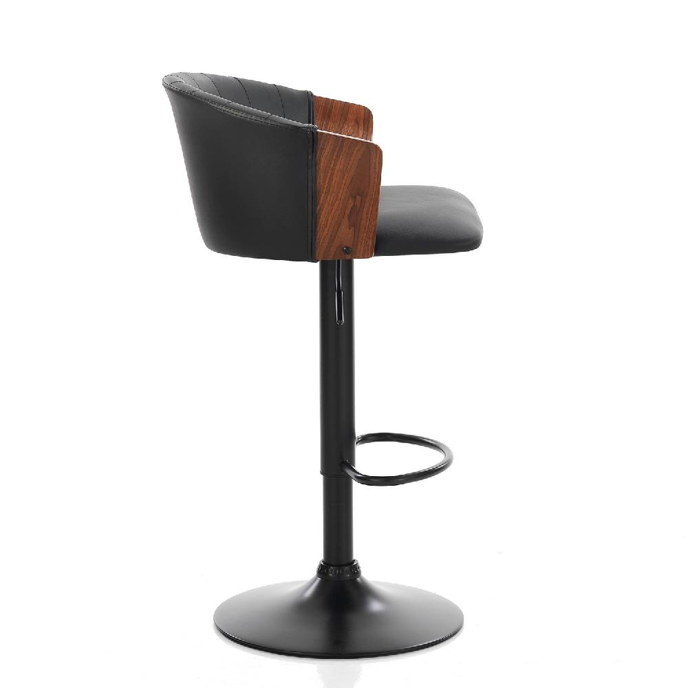 Tomasucci Sgabello BRYAN DARK WOOD In Vendita
