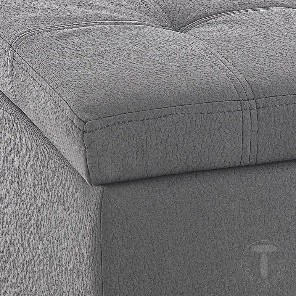 Tomasucci Cassapanca NICE DARK GREY 80 Vendita Calda