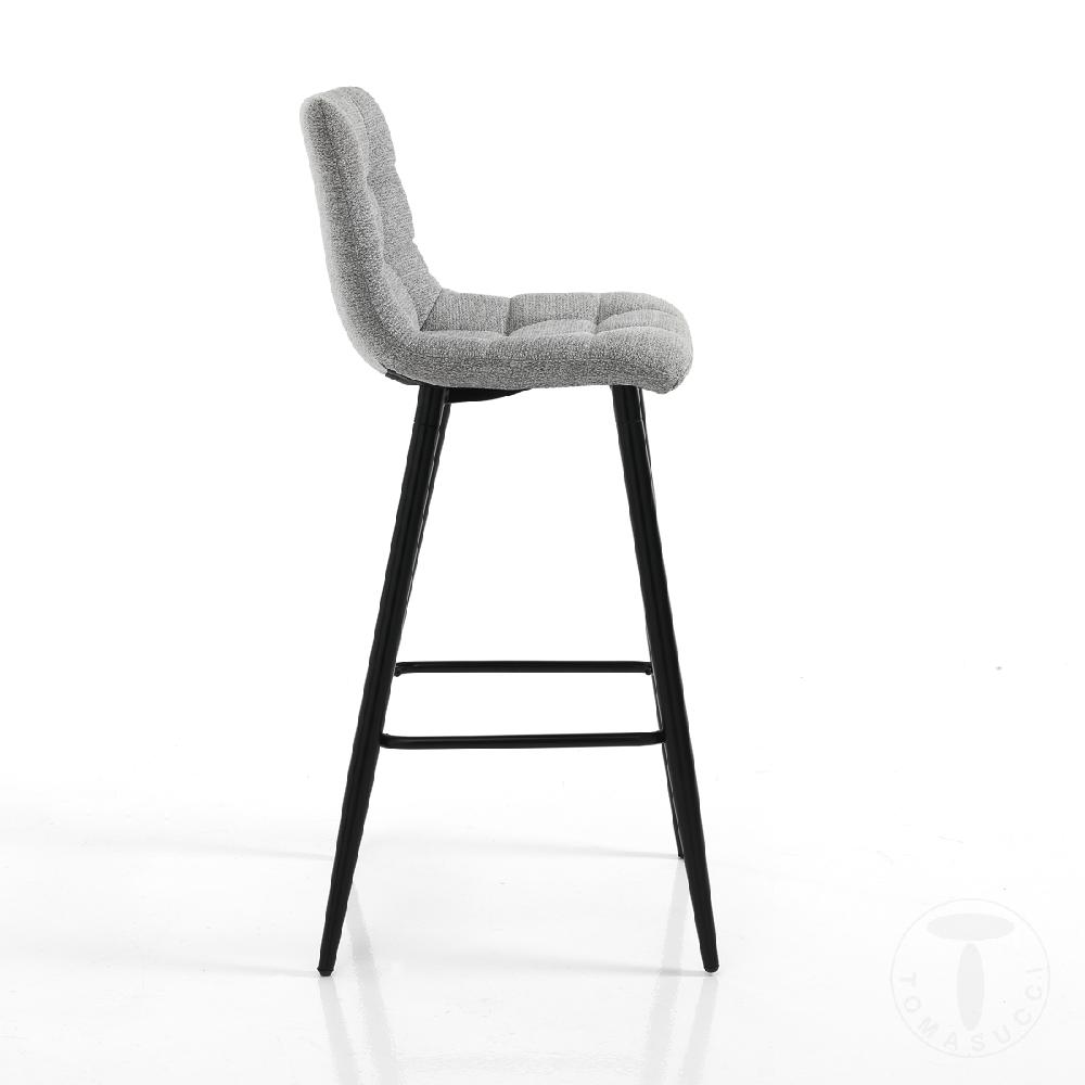 Tomasucci sgabello TOFFEE LIGHT GREY Duty-free