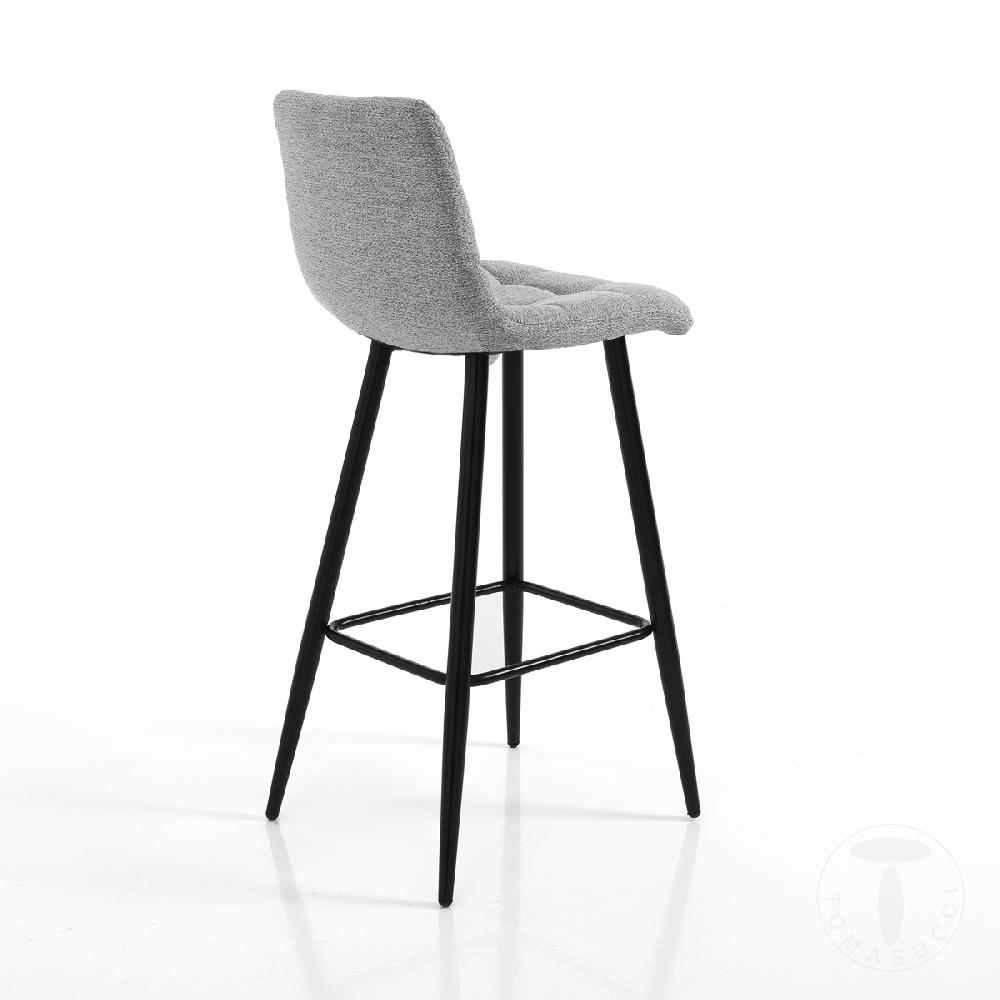 Tomasucci sgabello TOFFEE LIGHT GREY Duty-free