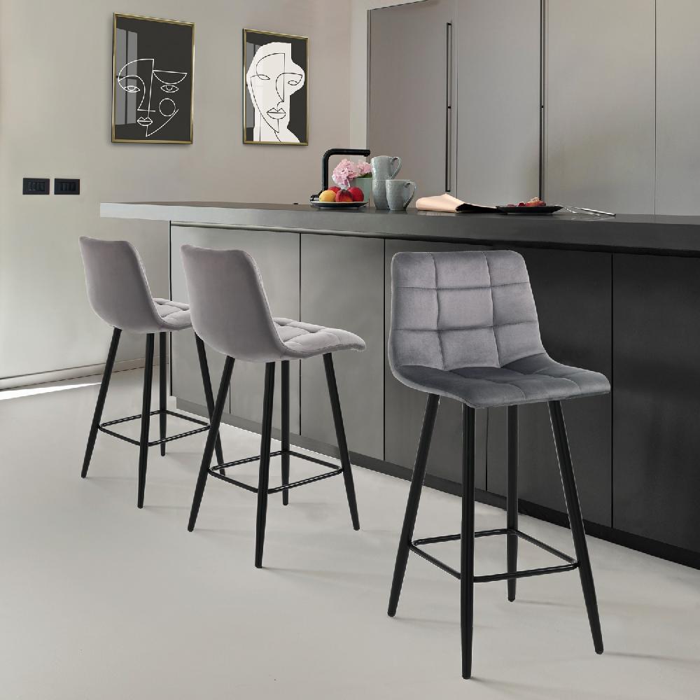 Tomasucci sgabello TOFFEE GREY HOME 2025