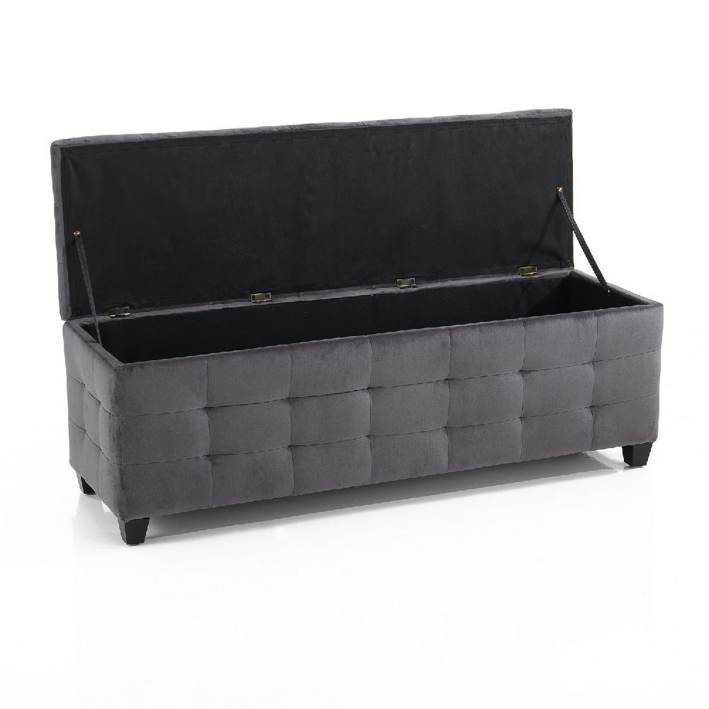 Tomasucci Cassapanca BELATRIX VELVET GREY Moda