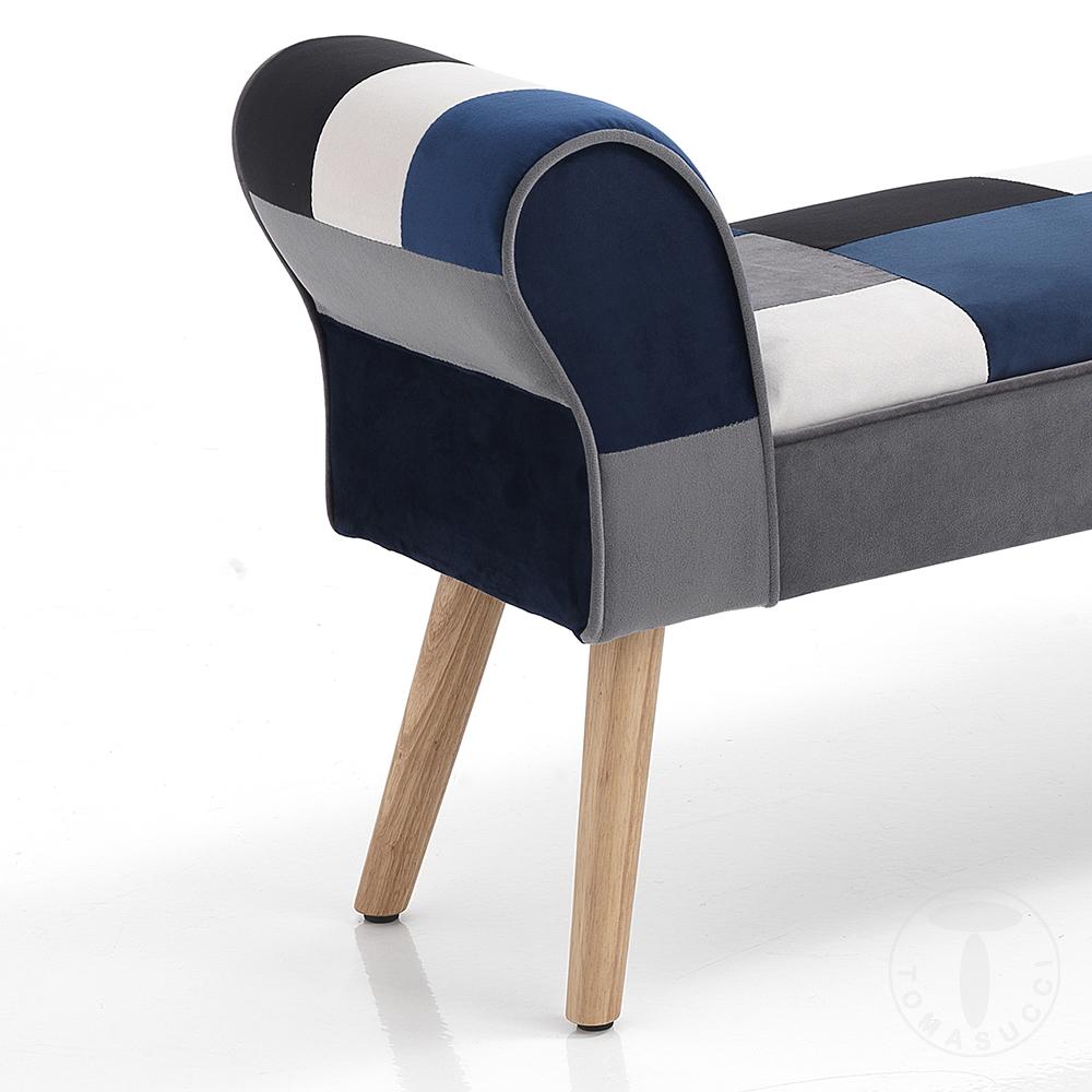 Tomasucci panca KALEIDOS BLUE Soddisfazione Garantita