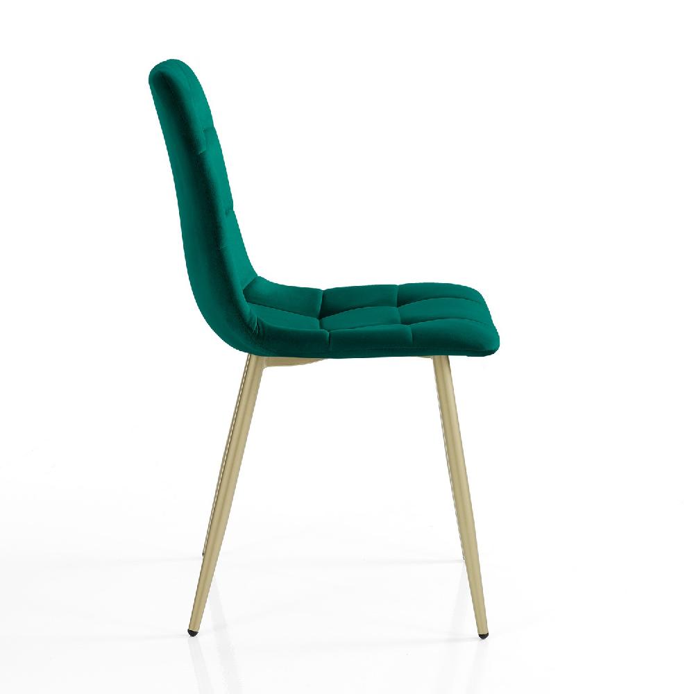 Tomasucci Sedia FAFFY GREEN / GOLD Sconto