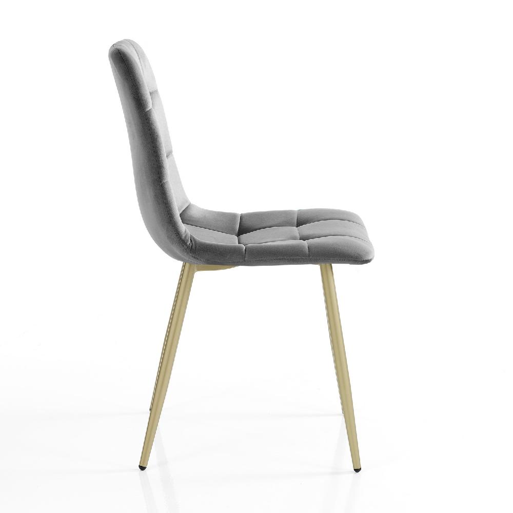 Tomasucci Sedia FAFFY GREY / GOLD Sottocosto