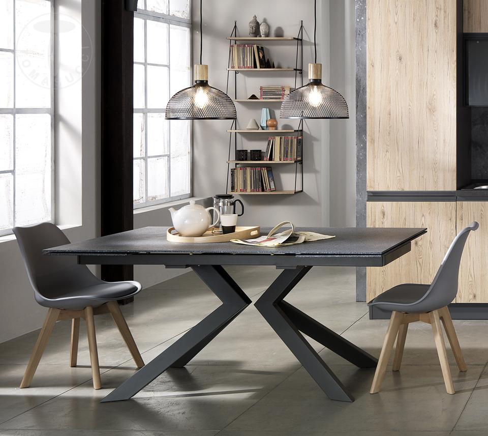 Tomasucci sedia KIKI EVO WOOD - GREY Saldi