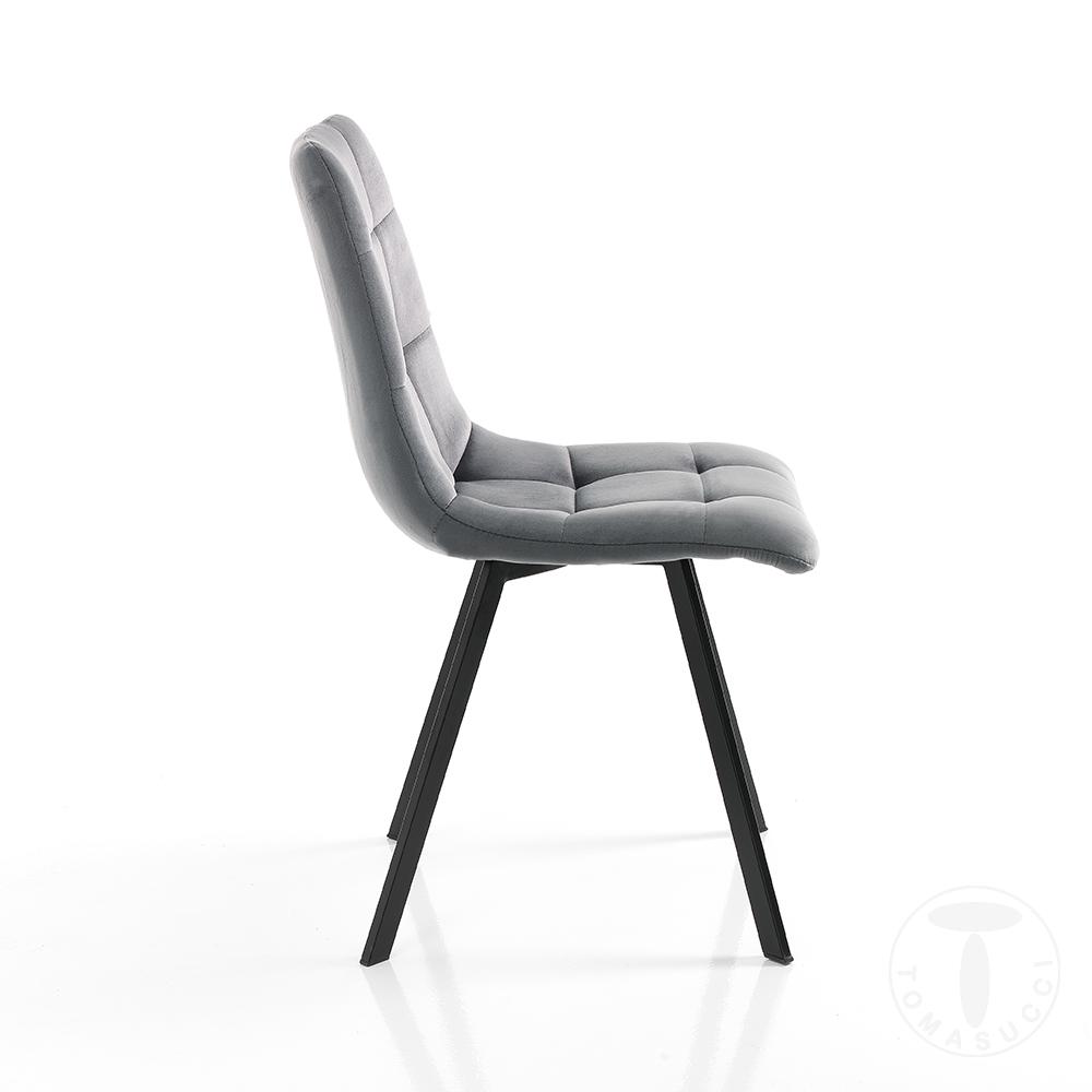 Tomasucci sedia TOFFEE GREY Sottocosto