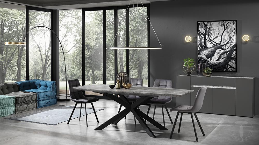 Tomasucci sedia TOFFEE GREY Sottocosto
