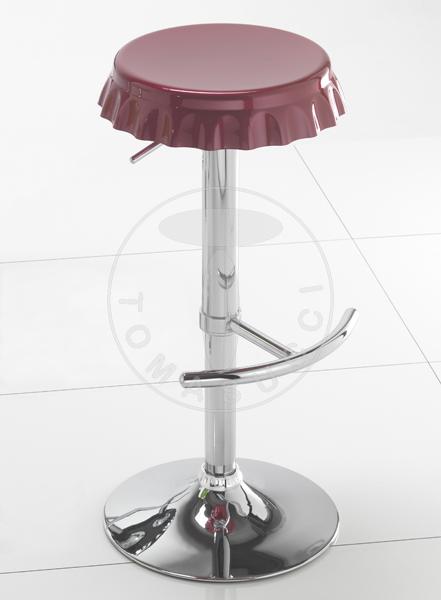 Tomasucci sgabello bar TAPPO RED In Vendita
