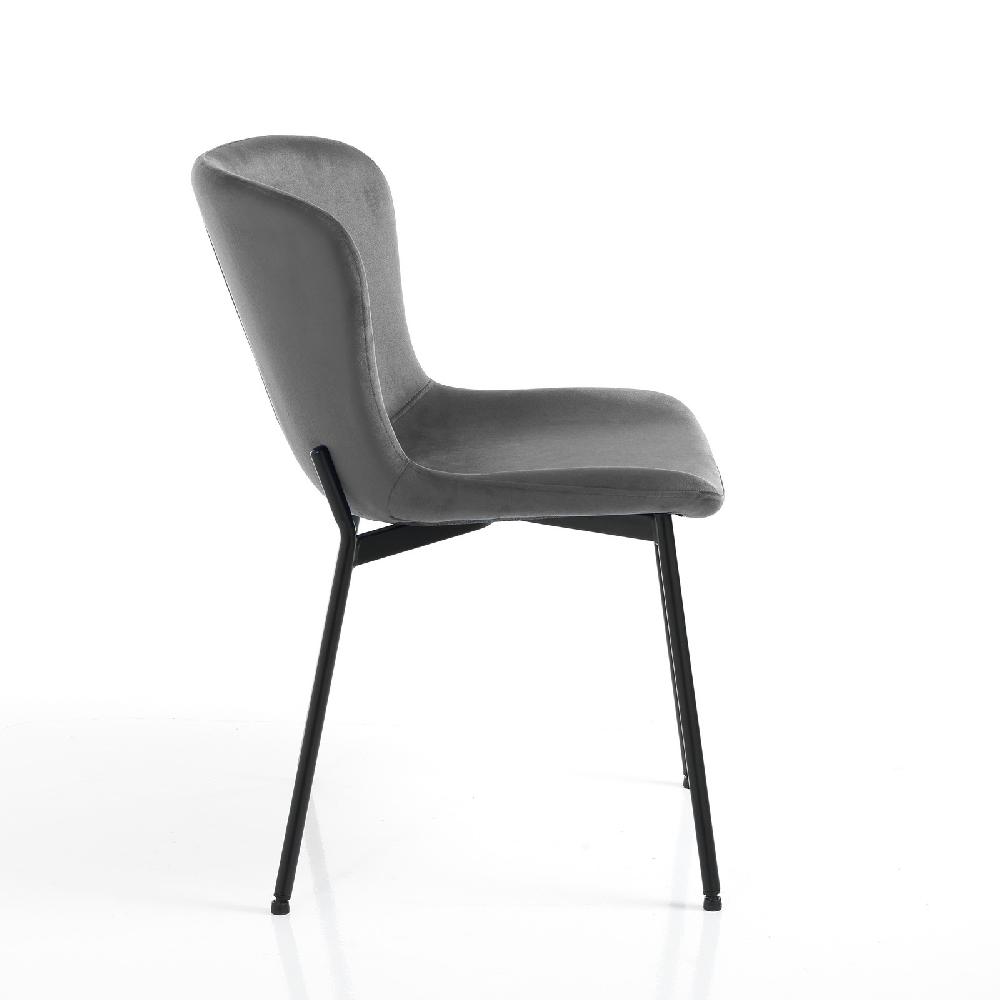 Tomasucci Sedia SNUG VELVET GREY Hotsell