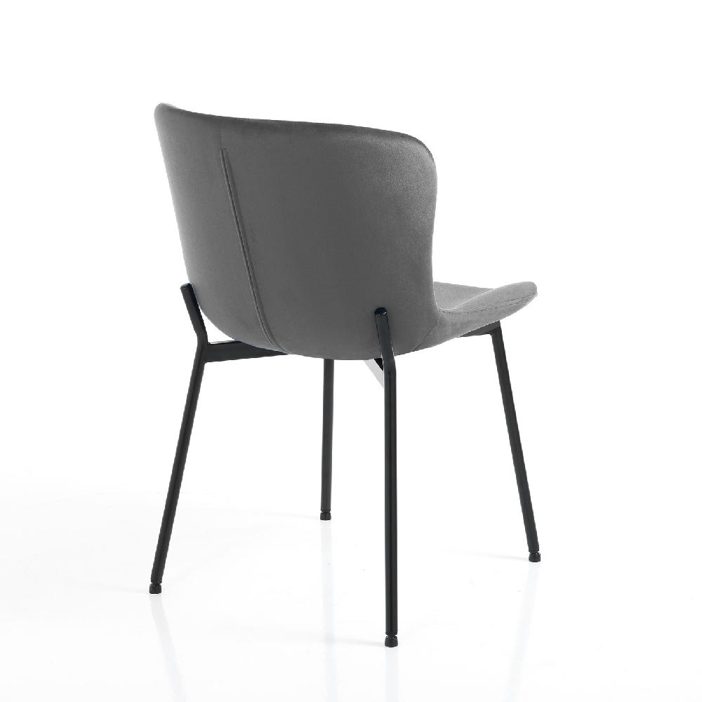 Tomasucci Sedia SNUG VELVET GREY Hotsell